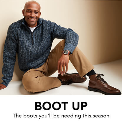 Mens dress clearance boots on sale